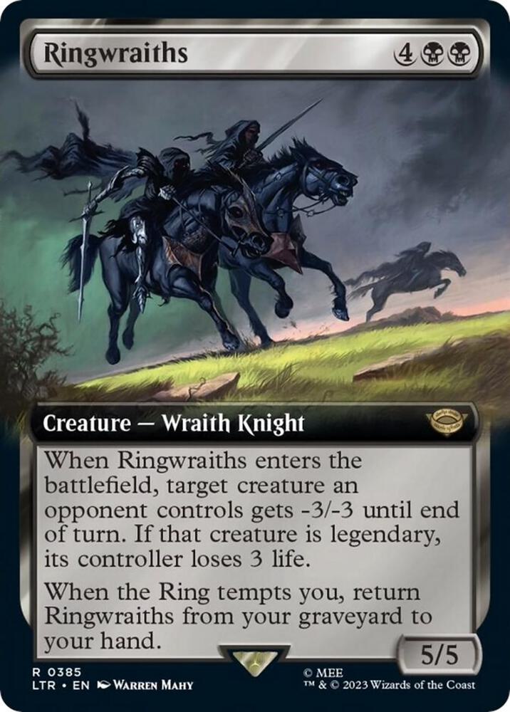 Ringwraiths (Extended Art) | Universes Beyond: The Lord of the Rings: Tales of Middle-earth #385