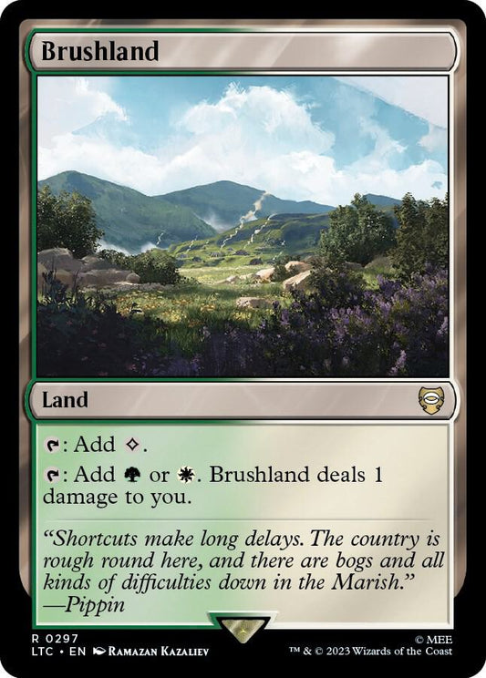 Brushland | Commander: The Lord of the Rings: Tales of Middle-earth #297