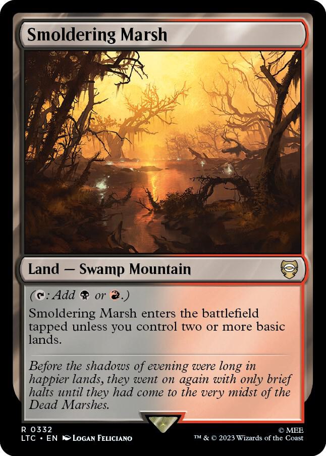 Smoldering Marsh | Commander: The Lord of the Rings: Tales of Middle-earth #332
