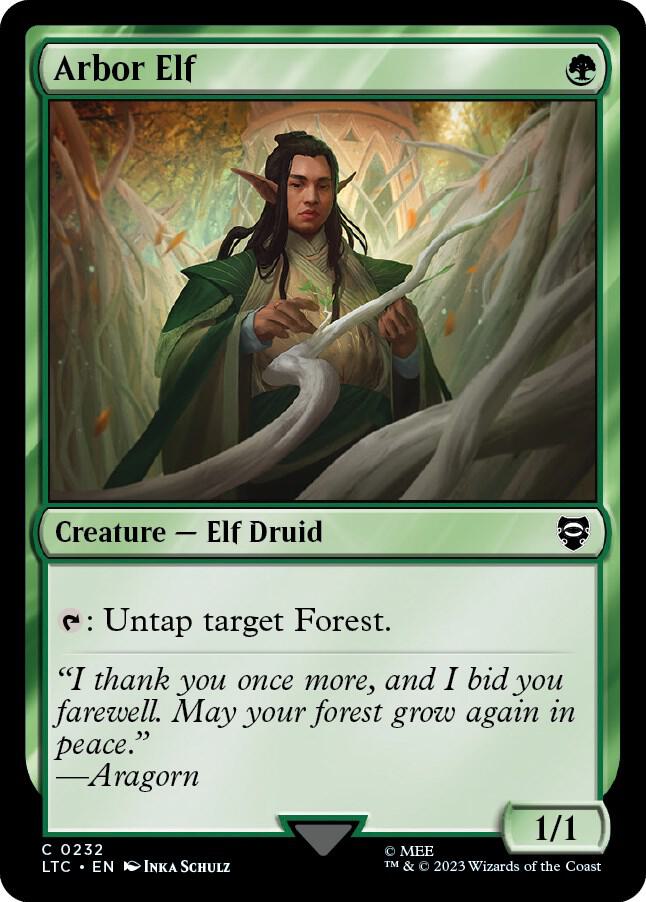 Arbor Elf | Commander: The Lord of the Rings: Tales of Middle-earth #232