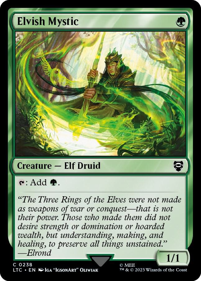Elvish Mystic | Commander: The Lord of the Rings: Tales of Middle-earth #238