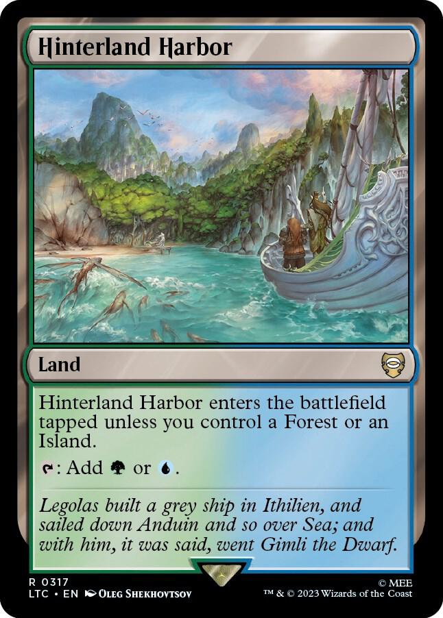 Hinterland Harbor | Commander: The Lord of the Rings: Tales of Middle-earth #317