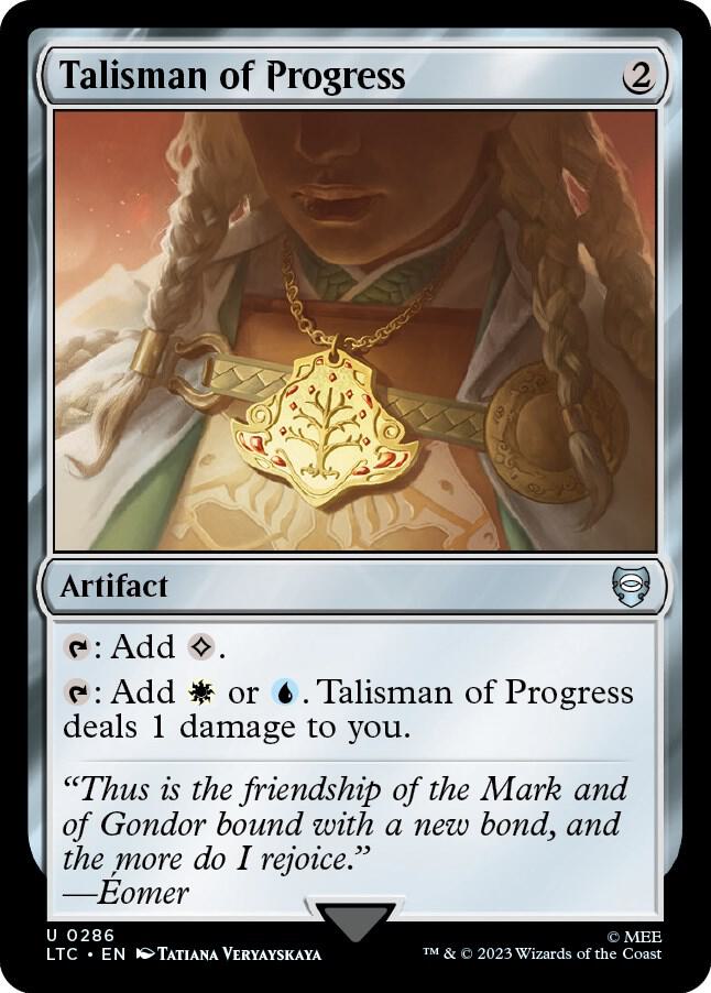 Talisman of Progress | Commander: The Lord of the Rings: Tales of Middle-earth #286