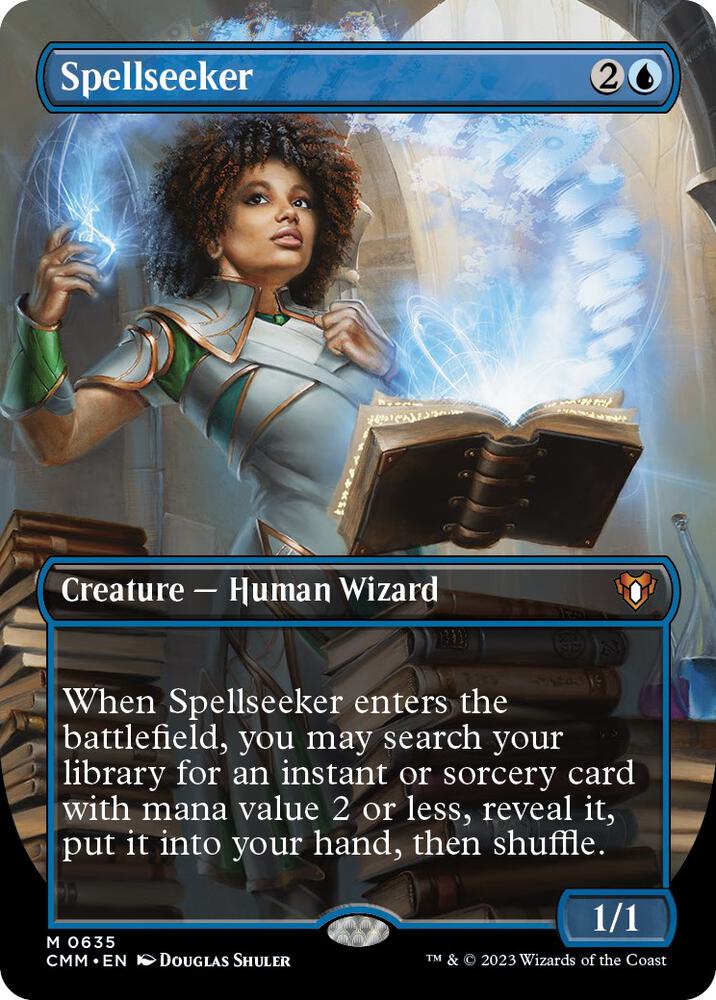 Spellseeker (Borderless) | Commander Masters #635