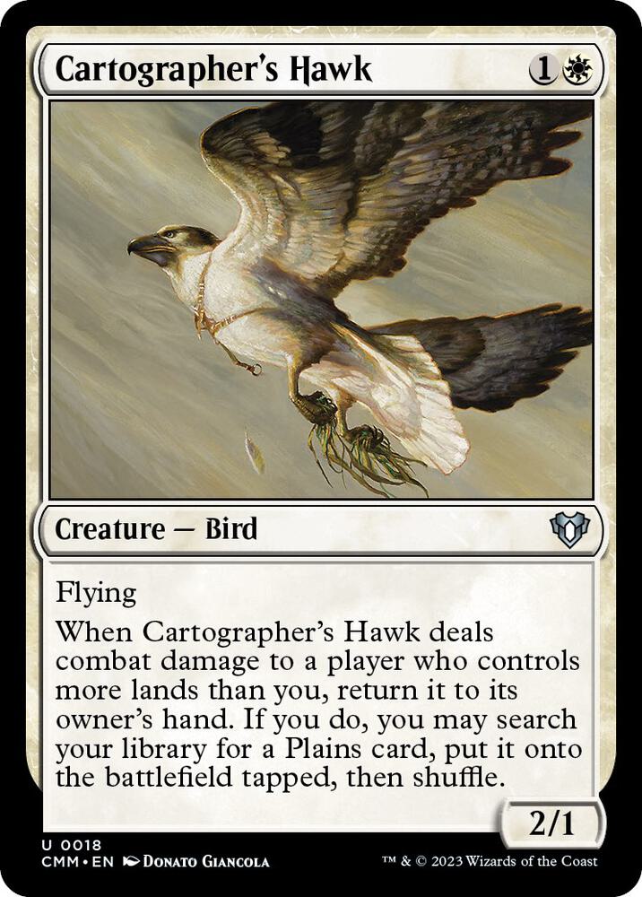 Cartographer's Hawk | Commander Masters #18