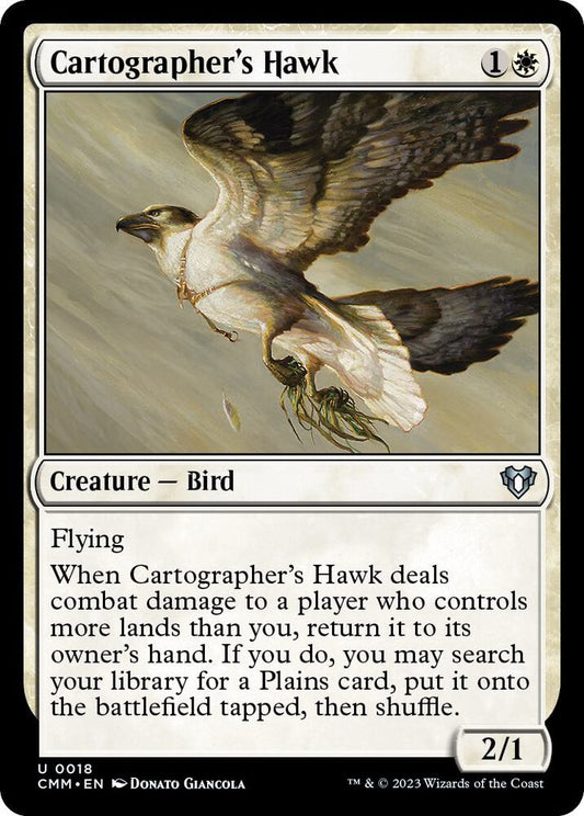 Cartographer's Hawk | Commander Masters #18
