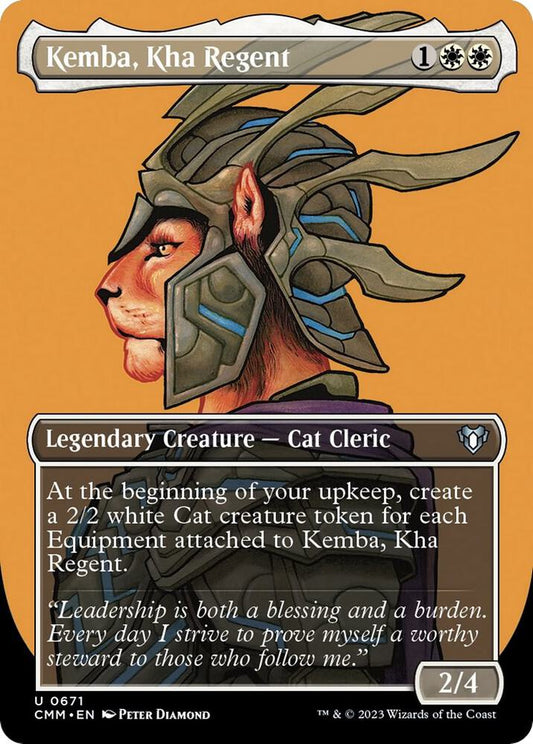 Kemba, Kha Regent (Borderless) | Commander Masters #671