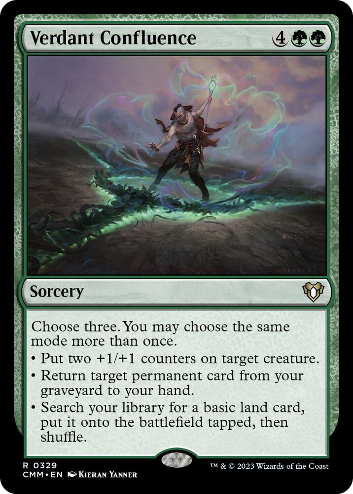Verdant Confluence | Commander Masters #329