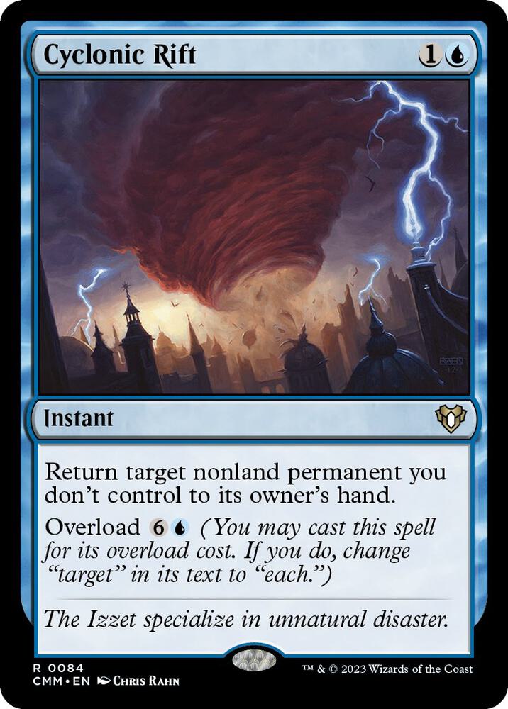 Cyclonic Rift | Commander Masters #84