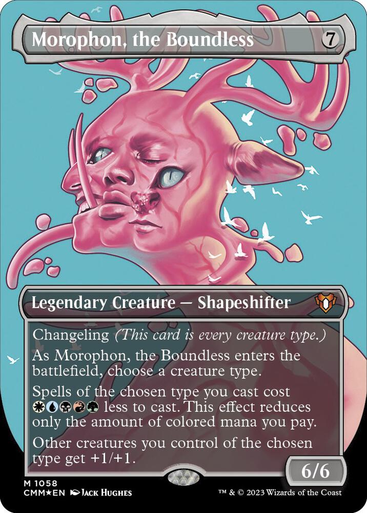 Morophon, the Boundless (Textured Foil) | Commander Masters #1058