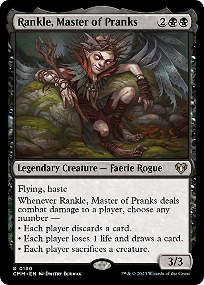 Rankle, Master of Pranks | Commander Masters #180