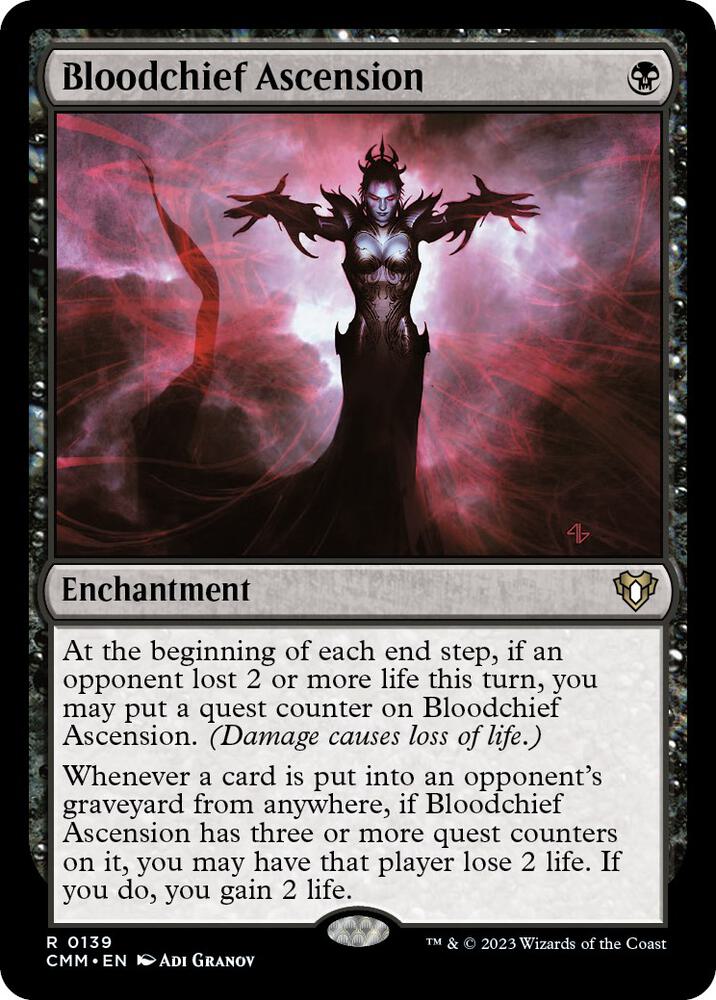 Bloodchief Ascension | Commander Masters #139