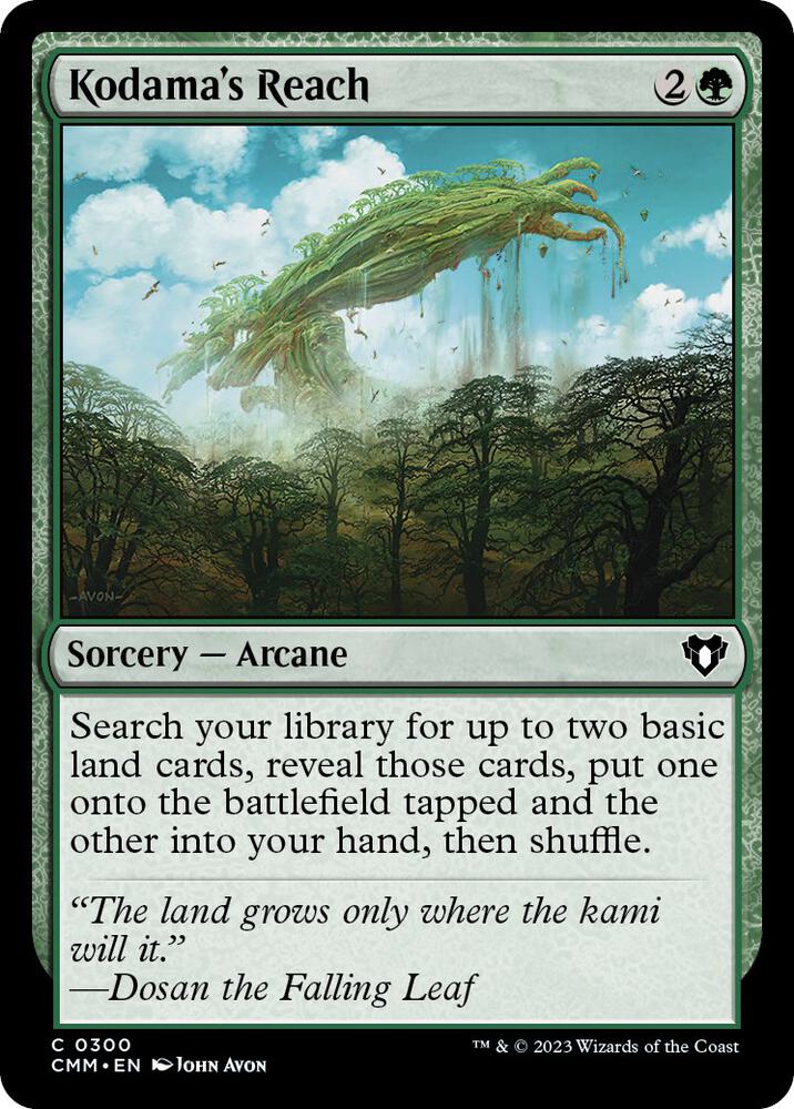 Kodama's Reach | Commander Masters #300