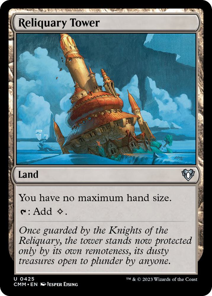 Reliquary Tower | Commander Masters #425