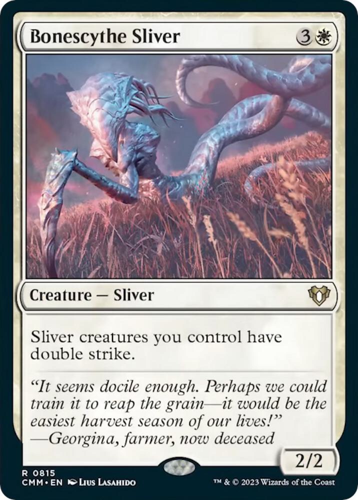 Bonescythe Sliver | Commander Masters #815