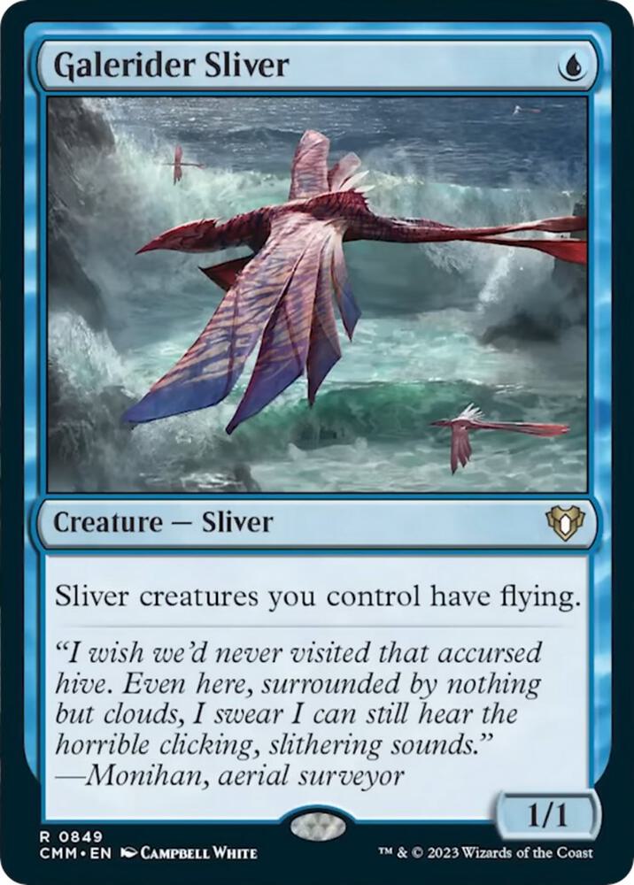 Galerider Sliver | Commander Masters #849