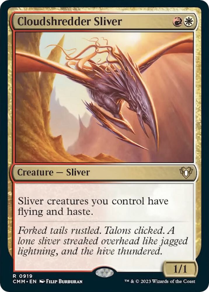 Cloudshredder Sliver | Commander Masters #919
