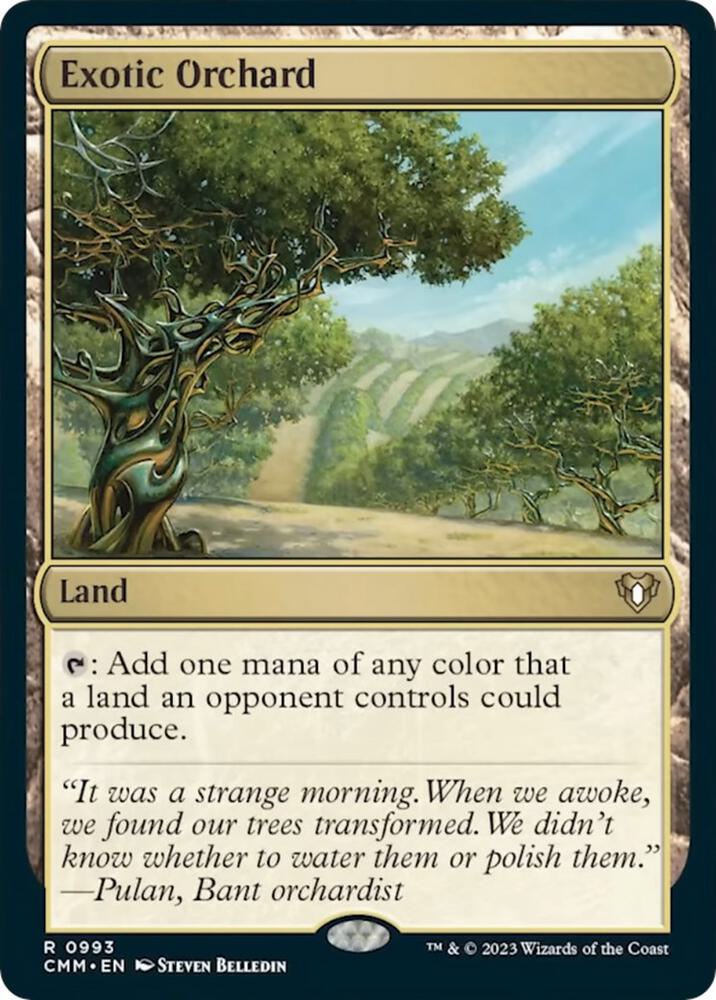 Exotic Orchard | Commander Masters #993