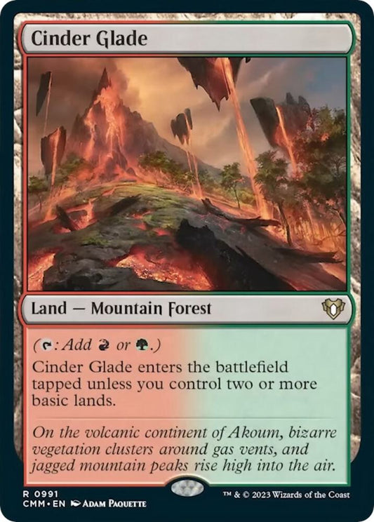 Cinder Glade | Commander Masters #991