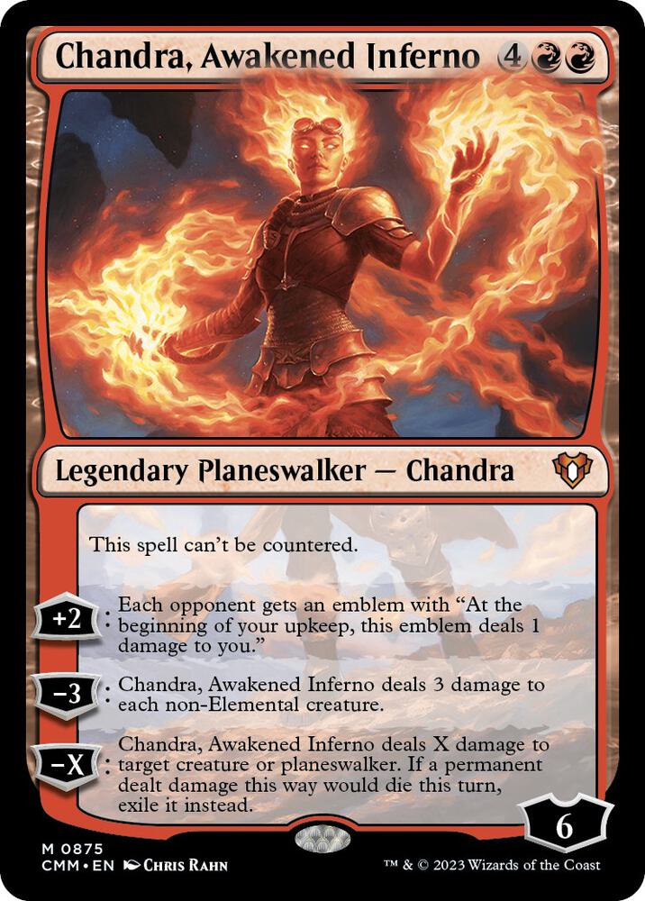 Chandra, Awakened Inferno | Commander Masters #875