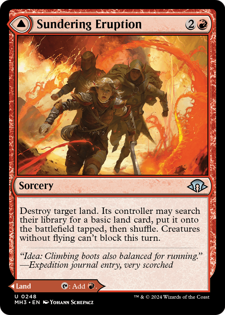 Sundering Eruption // Volcanic Fissure | Modern Horizons 3 #248