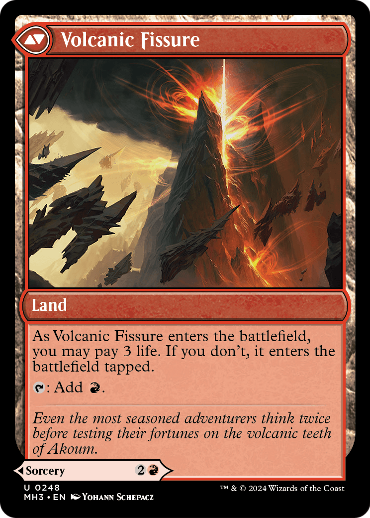 Sundering Eruption // Volcanic Fissure | Modern Horizons 3 #248