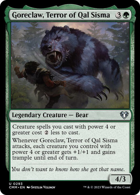 Goreclaw, Terror of Qal Sisma | Commander Masters #293
