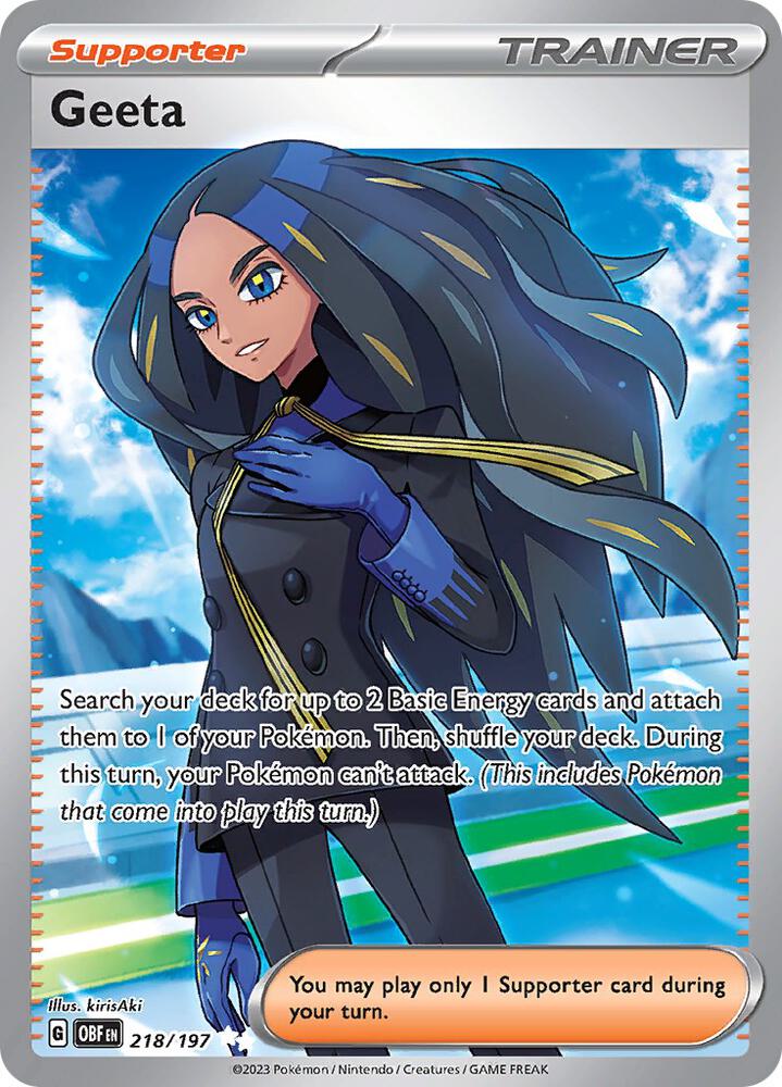 Geeta - 218/197 | SV03: Obsidian Flames #218/197