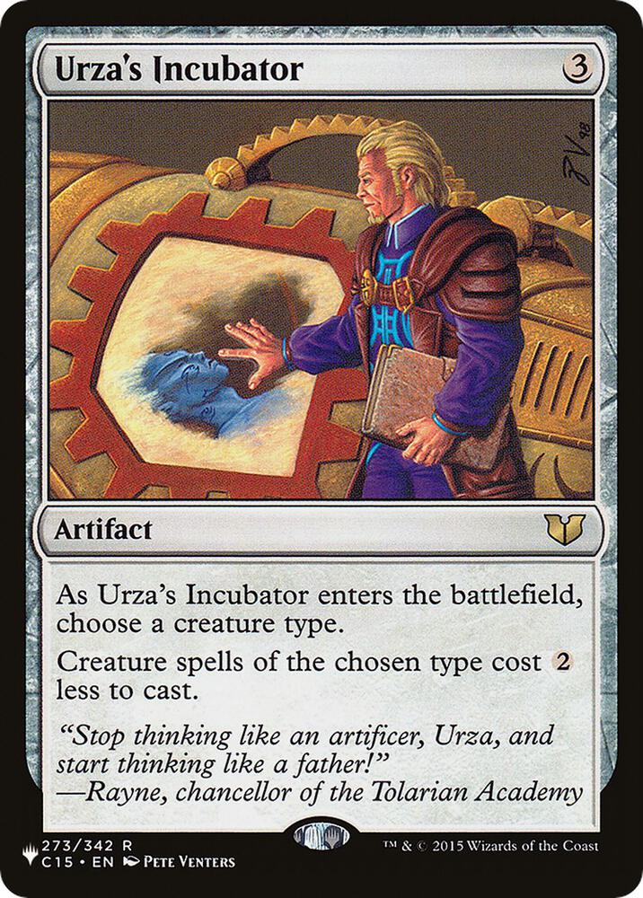 Urza's Incubator | The List Reprints #273