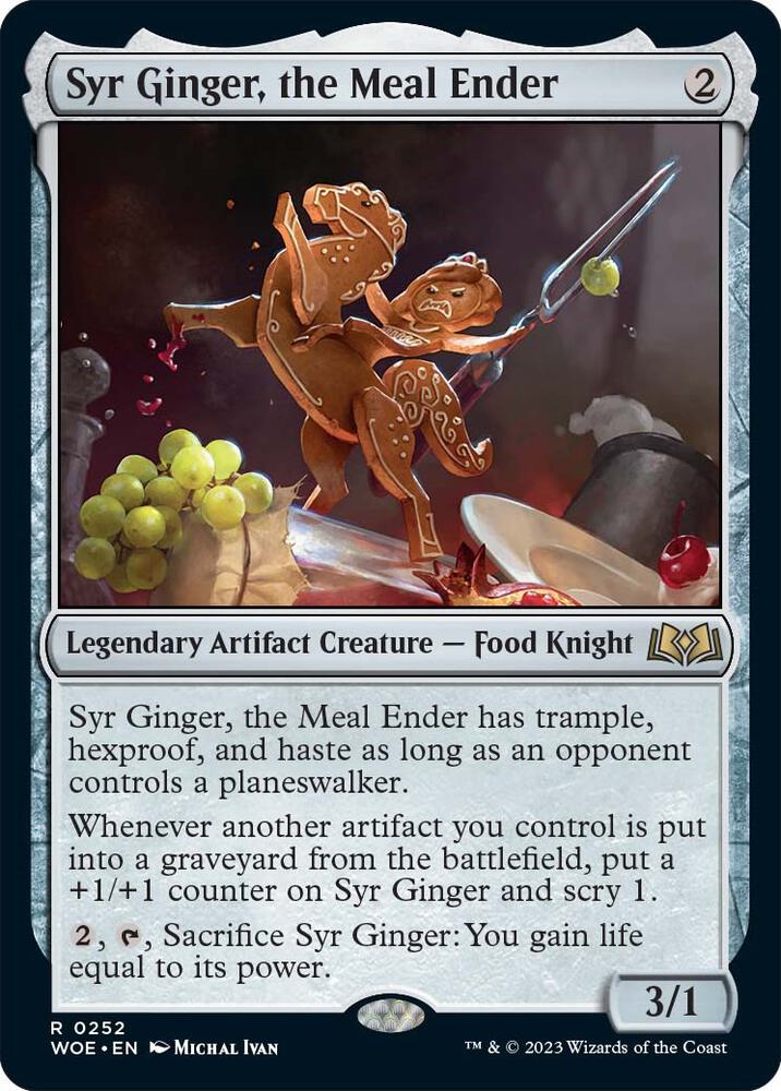 Syr Ginger, the Meal Ender | Wilds of Eldraine #252