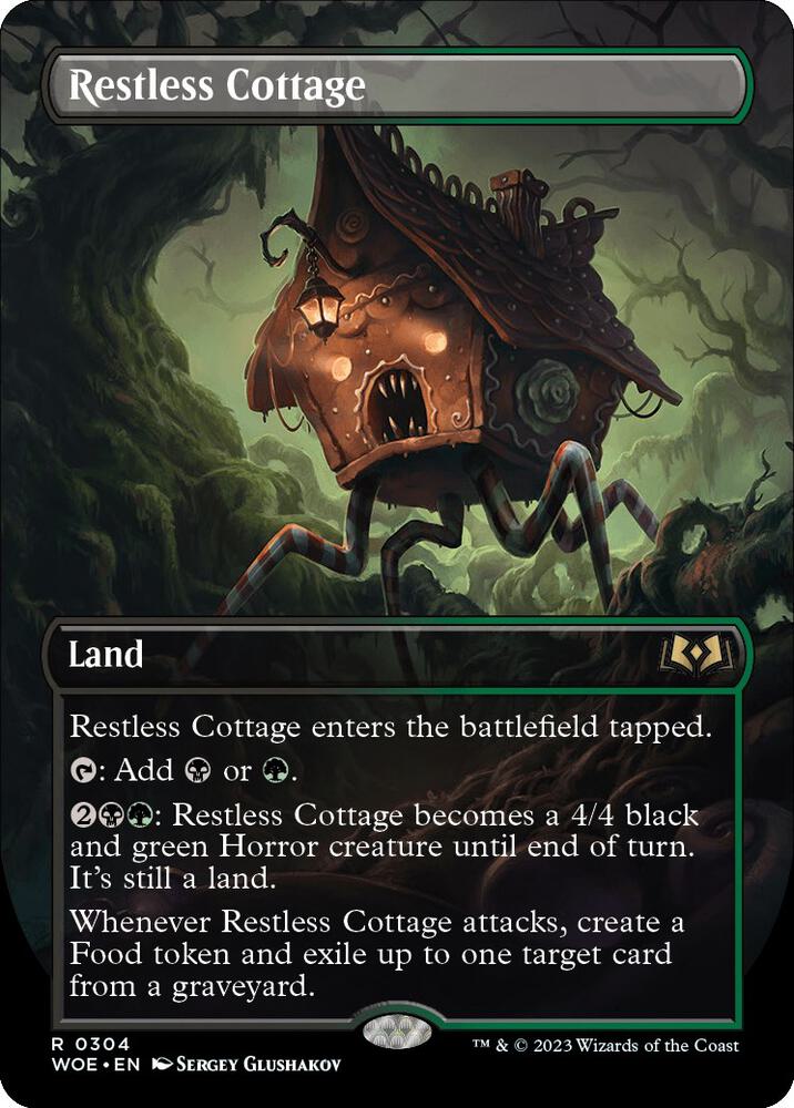 Restless Cottage (Borderless) | Wilds of Eldraine #304