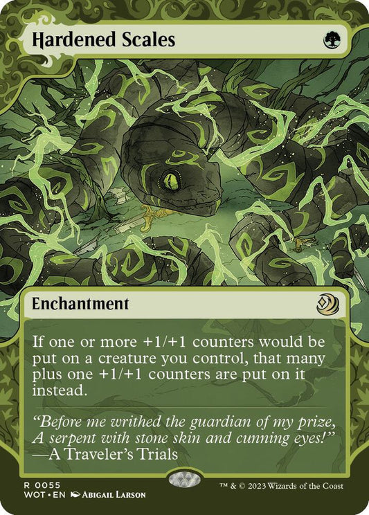 Hardened Scales | Wilds of Eldraine: Enchanting Tales #55