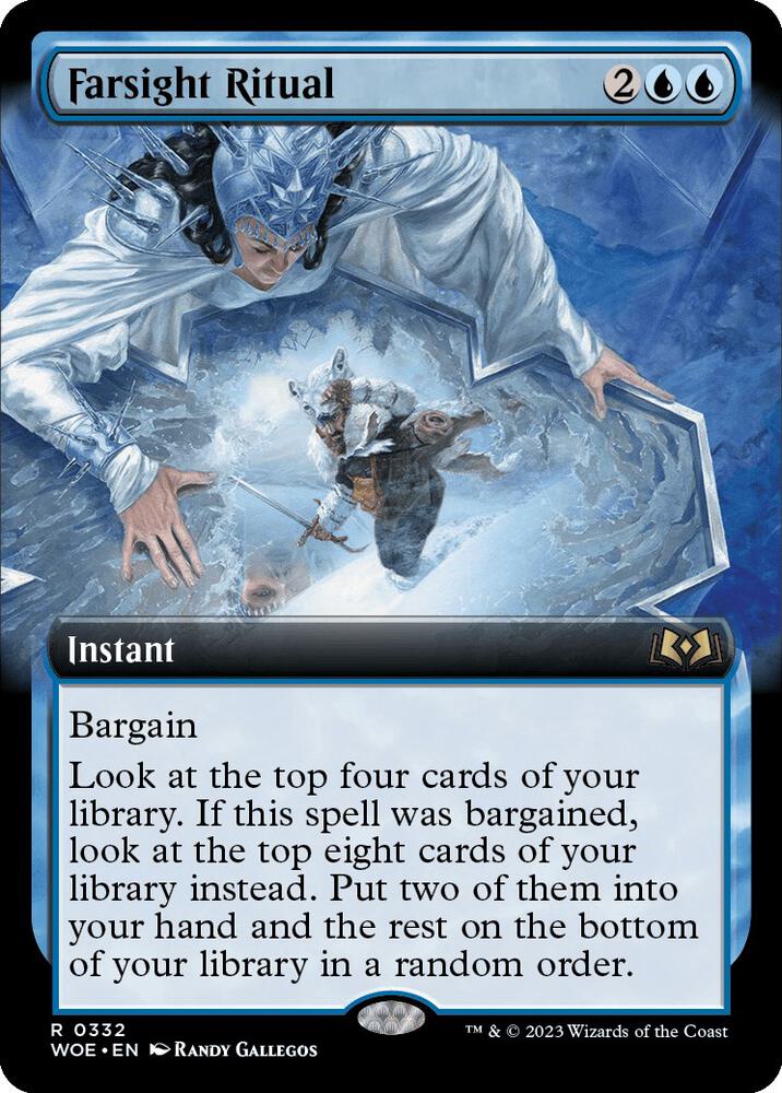 Farsight Ritual (Extended Art) | Wilds of Eldraine #332