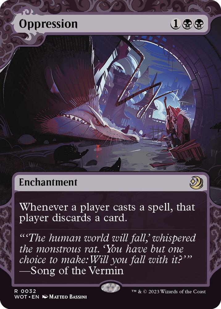 Oppression | Wilds of Eldraine: Enchanting Tales #32