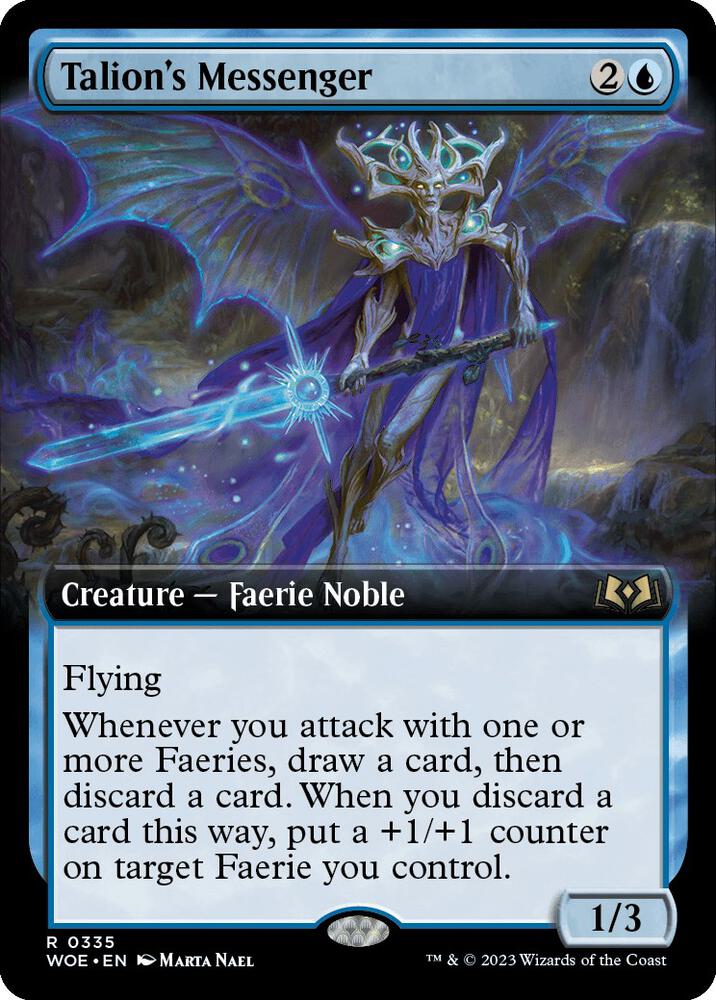 Talion's Messenger (Extended Art) | Wilds of Eldraine #335