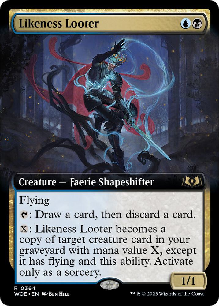 Likeness Looter (Extended Art) | Wilds of Eldraine #364