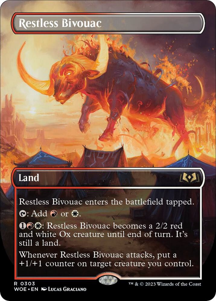 Restless Bivouac (Borderless) | Wilds of Eldraine #303