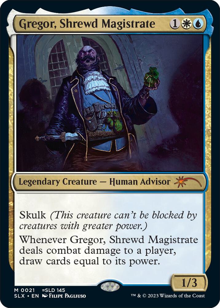 Gregor, Shrewd Magistrate | SLX Cards #21