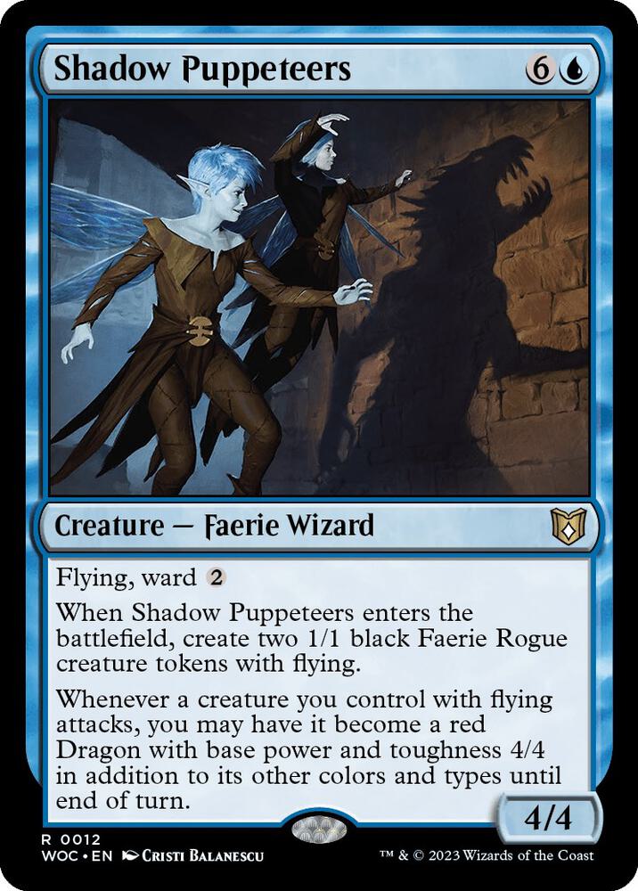 Shadow Puppeteers | Commander: Wilds of Eldraine #12