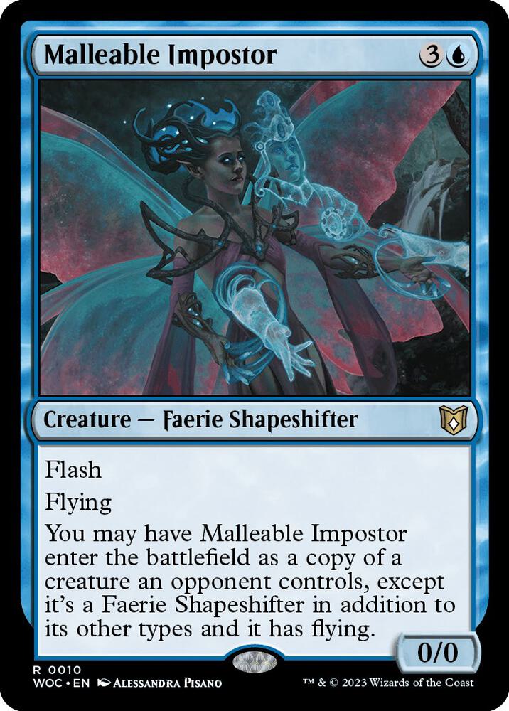 Malleable Impostor | Commander: Wilds of Eldraine #10