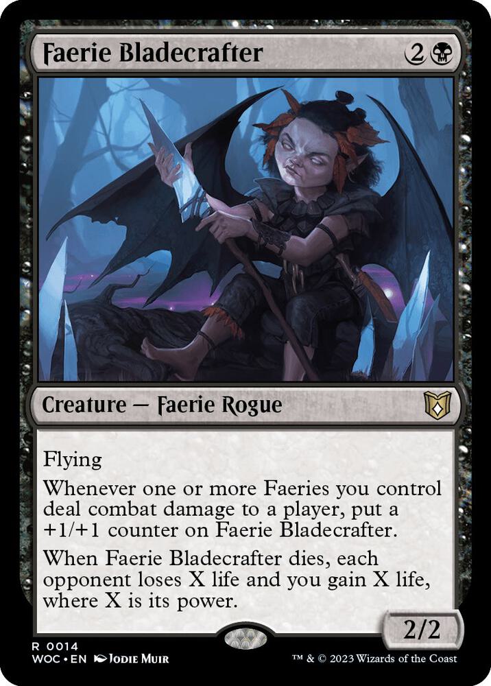 Faerie Bladecrafter | Commander: Wilds of Eldraine #14