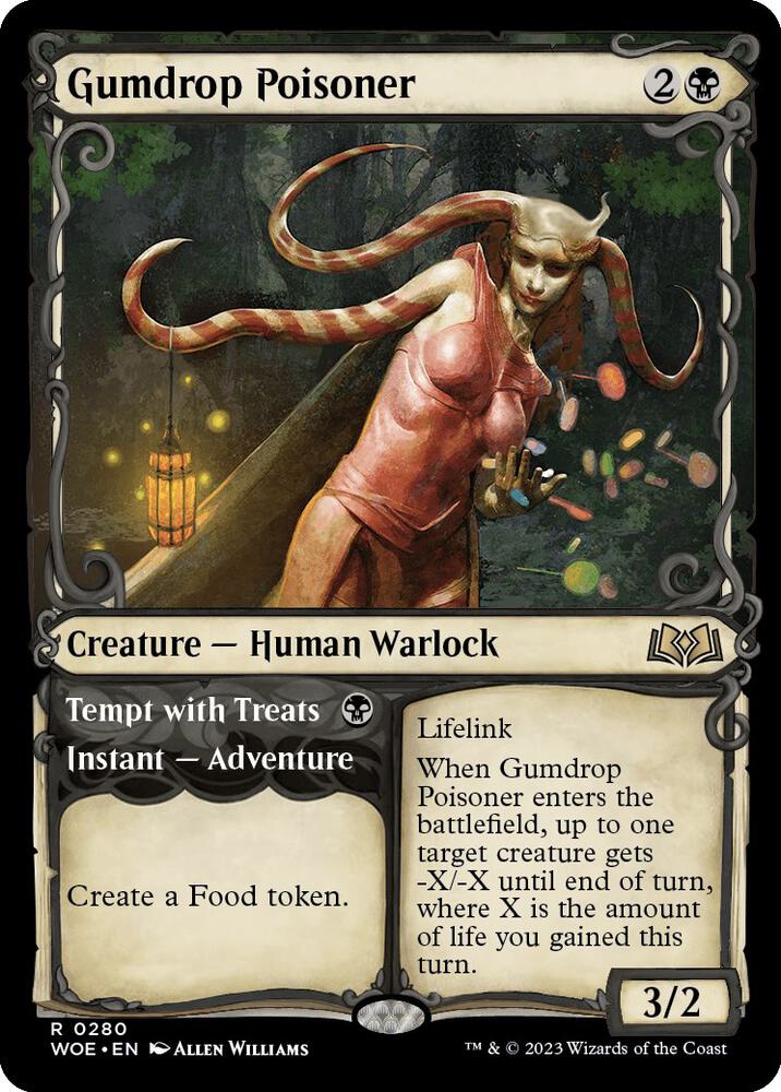 Gumdrop Poisoner // Tempt with Treats | Wilds of Eldraine #280