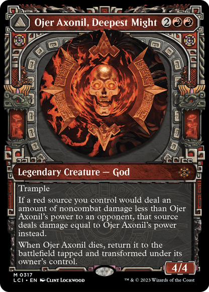 Ojer Axonil, Deepest Might // Temple of Power | The Lost Caverns of Ixalan #317
