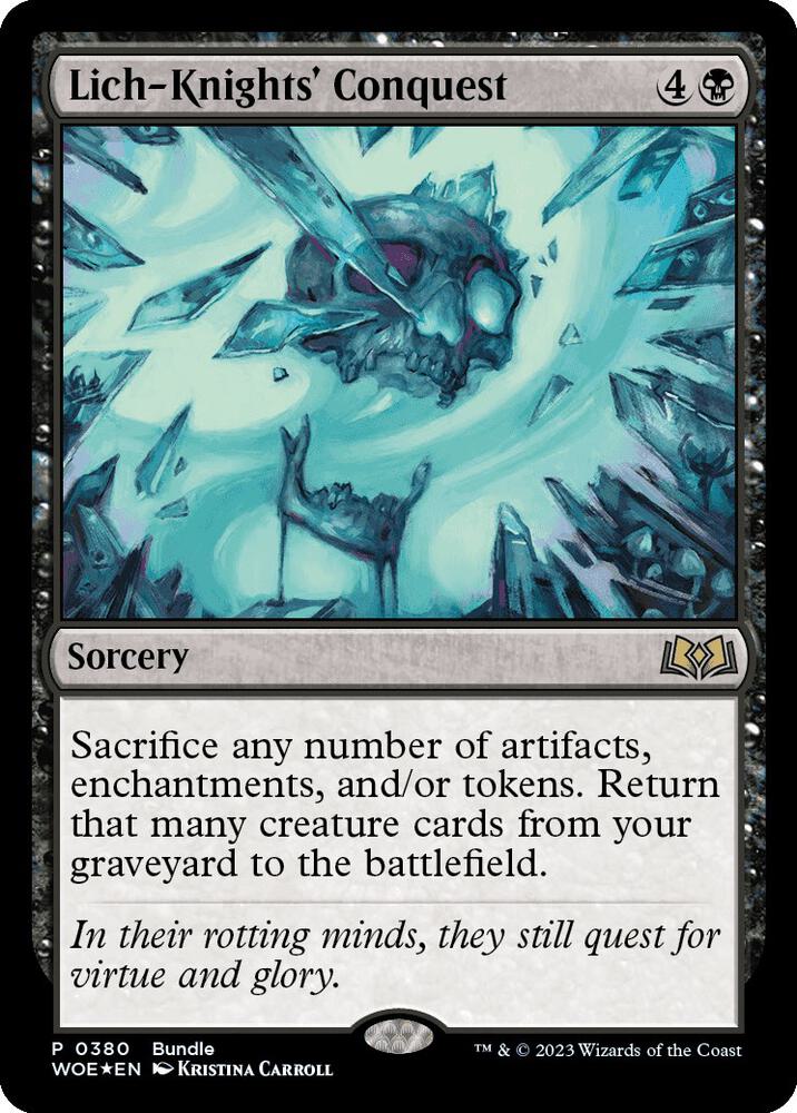 Lich-Knights' Conquest (WOE Bundle) | Unique and Miscellaneous Promos #380