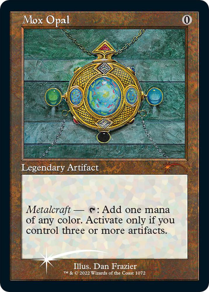 Mox Opal (Retro Frame) (Foil Etched) | Secret Lair Drop Series #1072