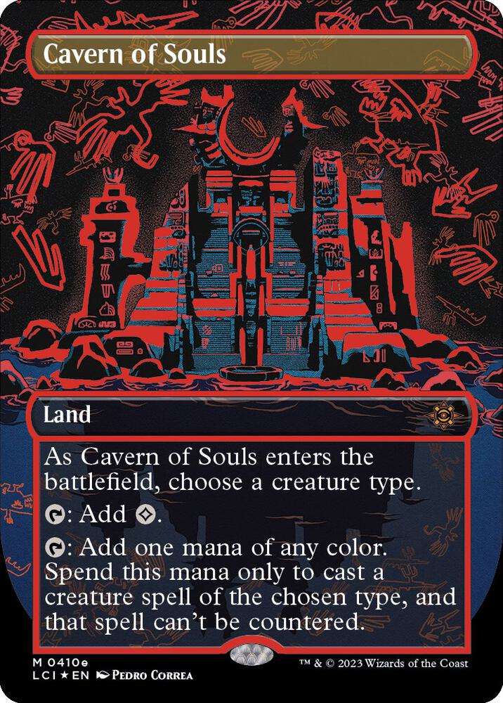 Cavern of Souls (0410e) (Borderless) | The Lost Caverns of Ixalan #410e
