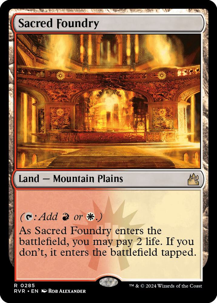 Sacred Foundry | Ravnica Remastered #285
