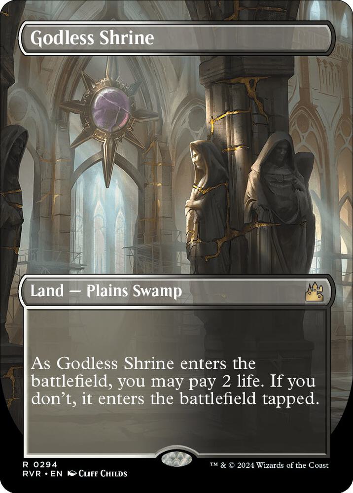 Godless Shrine (Borderless) | Ravnica Remastered #294
