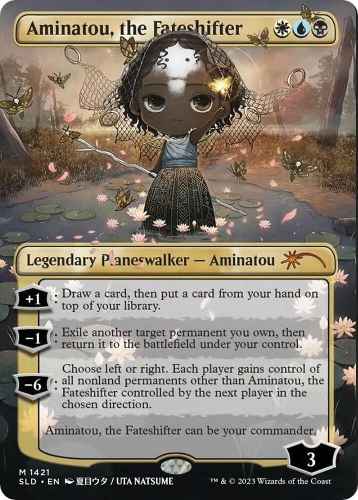 Aminatou, the Fateshifter (Rainbow Foil) | Secret Lair Drop Series #1421