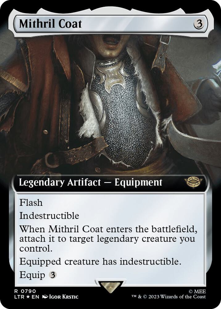 Mithril Coat (Extended Art) (Surge Foil) | Universes Beyond: The Lord of the Rings: Tales of Middle-earth #790